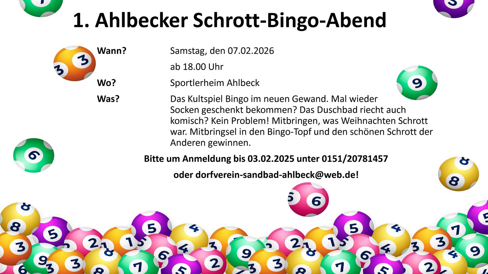 zeigt Veranstaltungsplakat