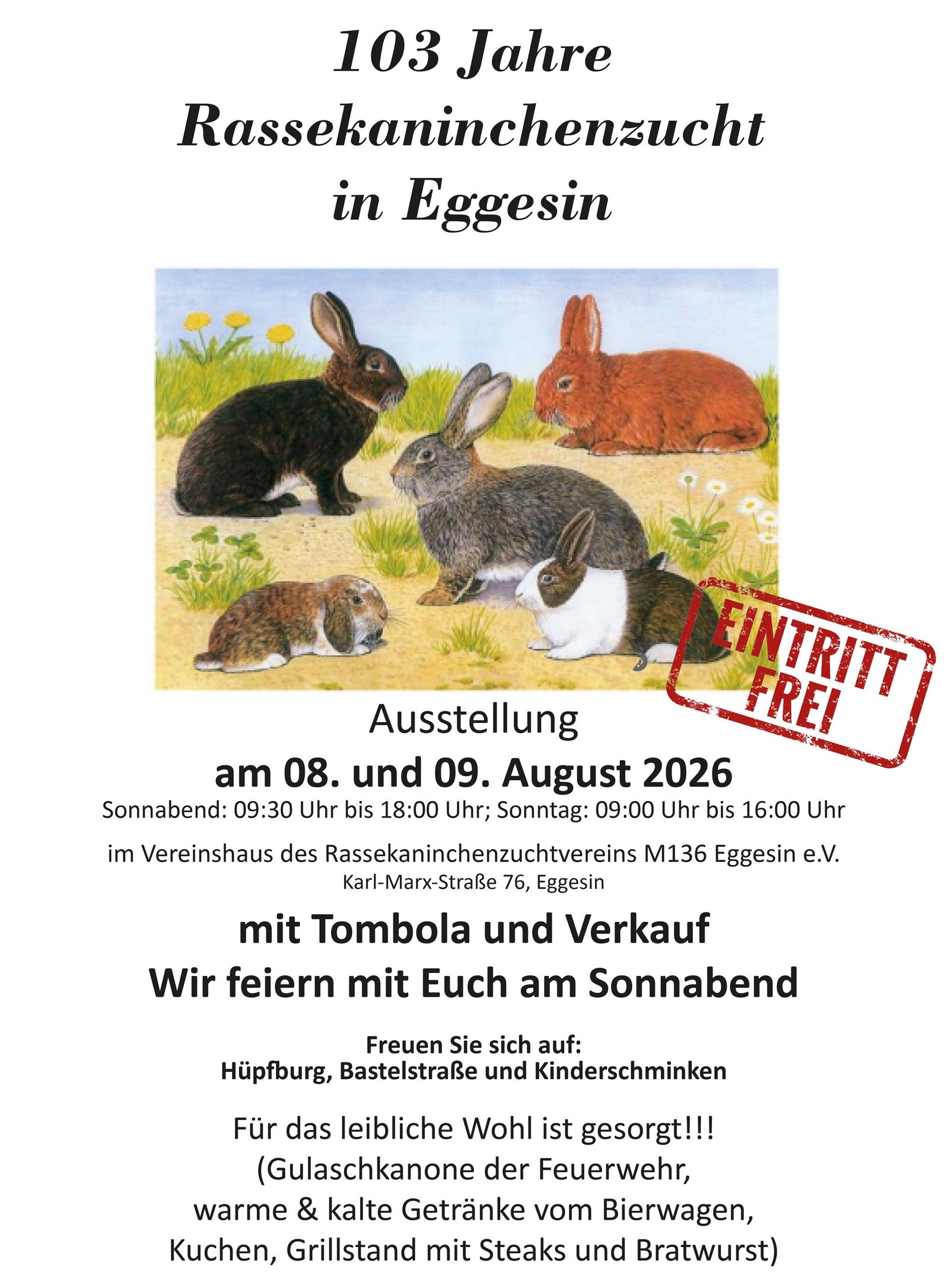 zeigt Veranstaltungsplakat mit Detailinformationen