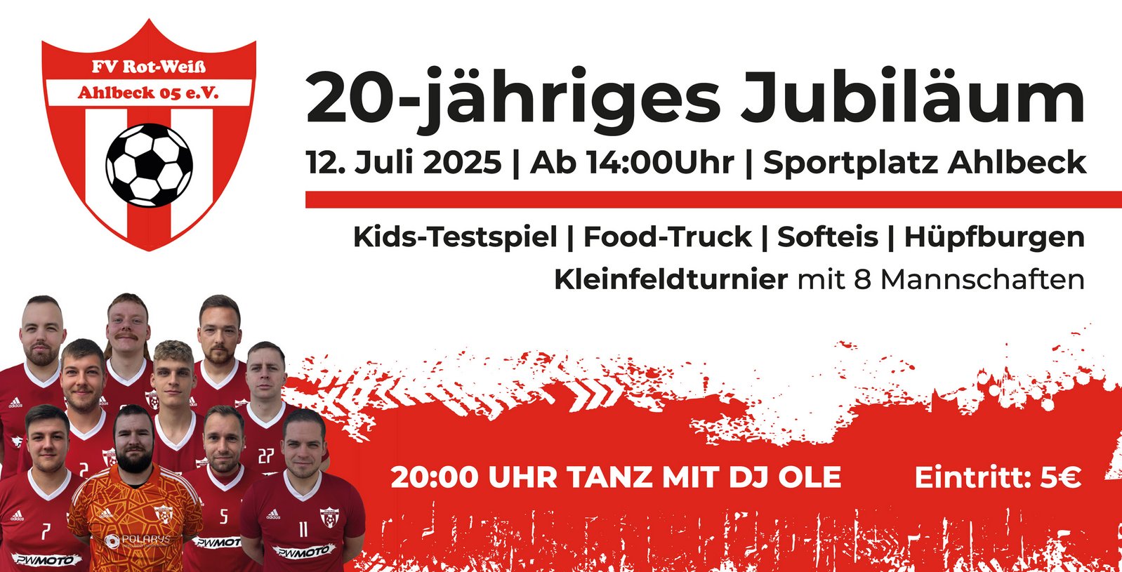 zeigt Flyer Veranstaltungsankündigung