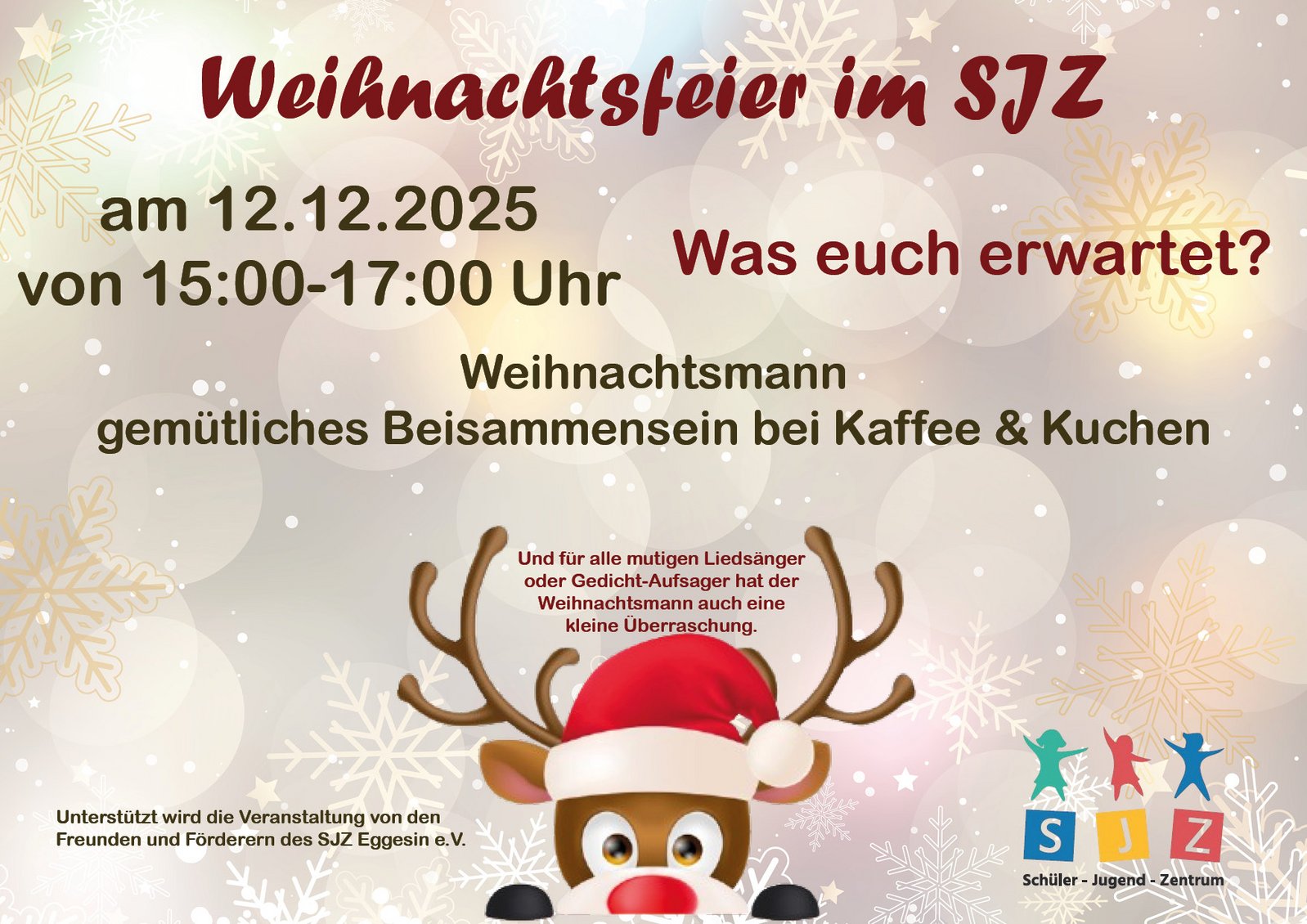 zeigt Veranstaltungsplakat