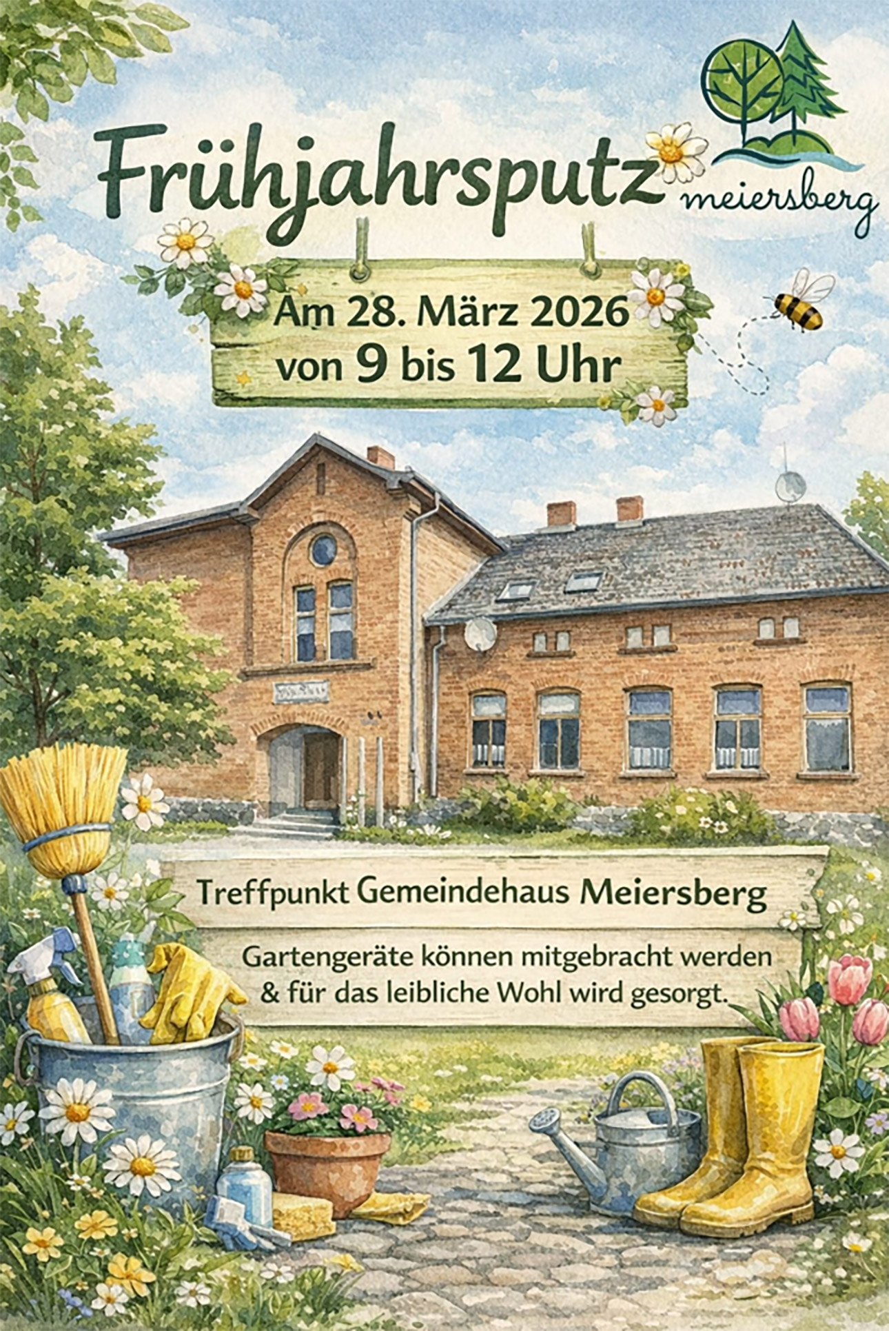 zeigt Veranstaltungsplakat